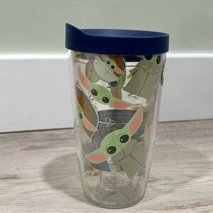 NWT Tervis Star Wars Mandalorian Baby Yoda 16oz Tumbler Travel Coffee Cup W/Lid